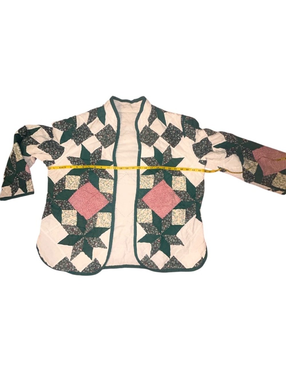 Handmade Quilted Patchwork Jacket - Picture 3 of 10